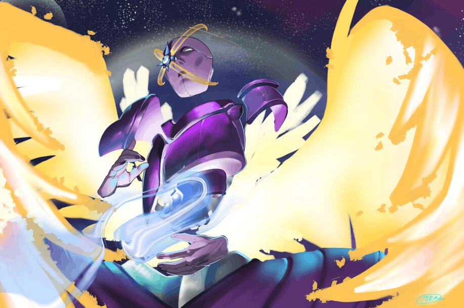 Lehakil - The Angel of Cosmos - 1st Iteration